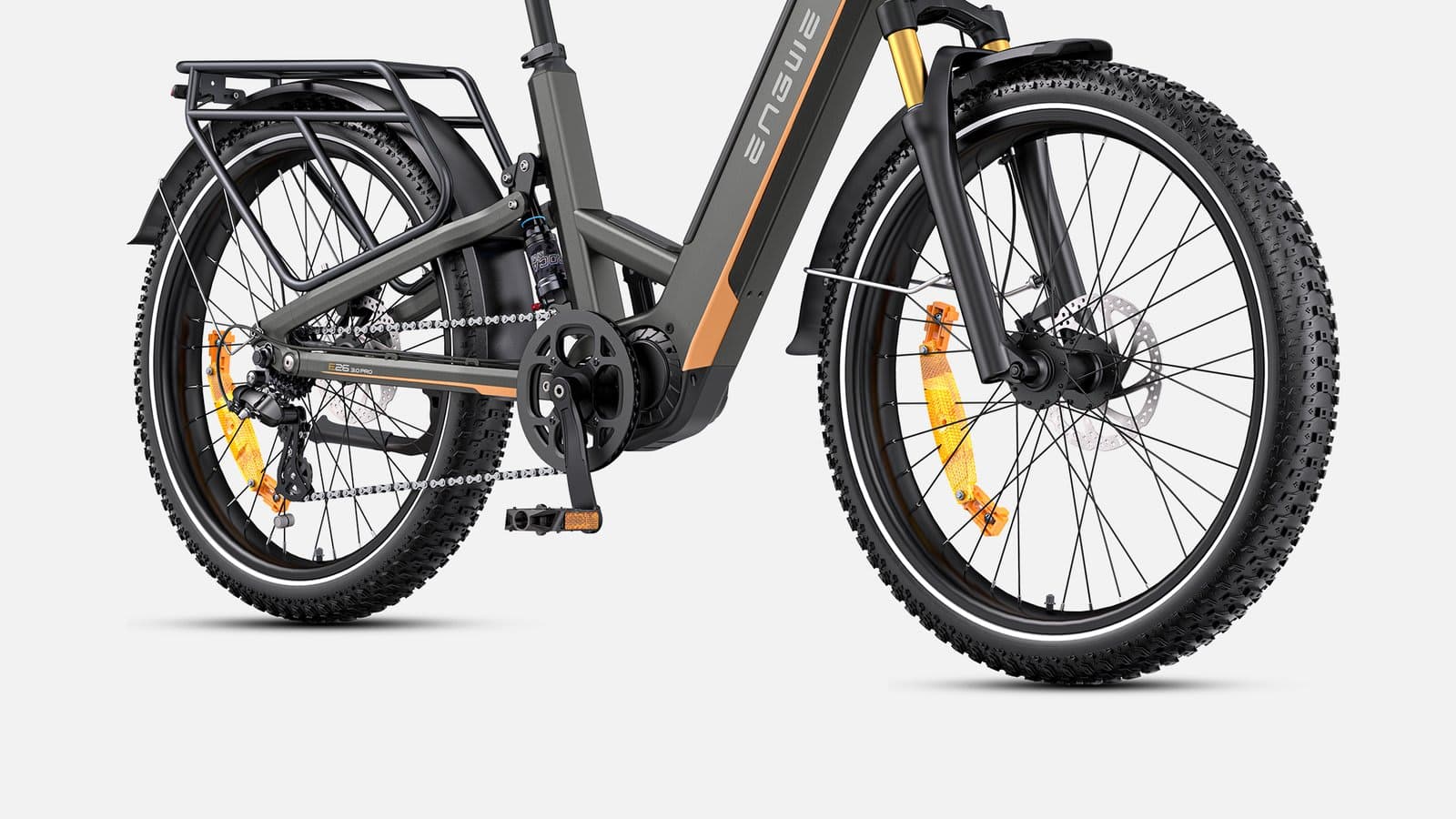 ENGWE EP-2 3.0 Boost and Engine Pro 3.0 Boost folding fat-tire e-bikes side by side