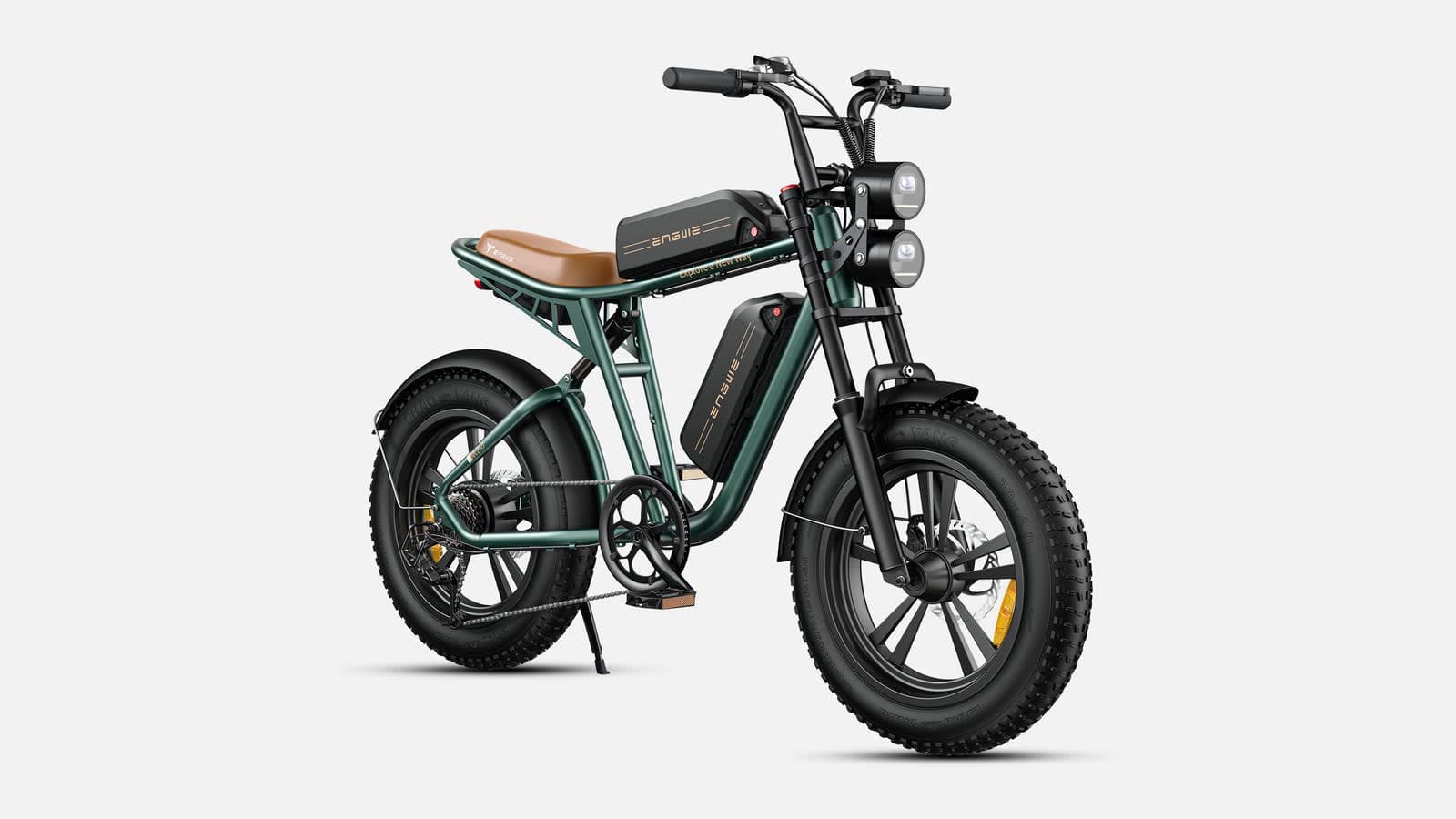 ENGWE M20 moped-styled fat-tire e-bike product shot