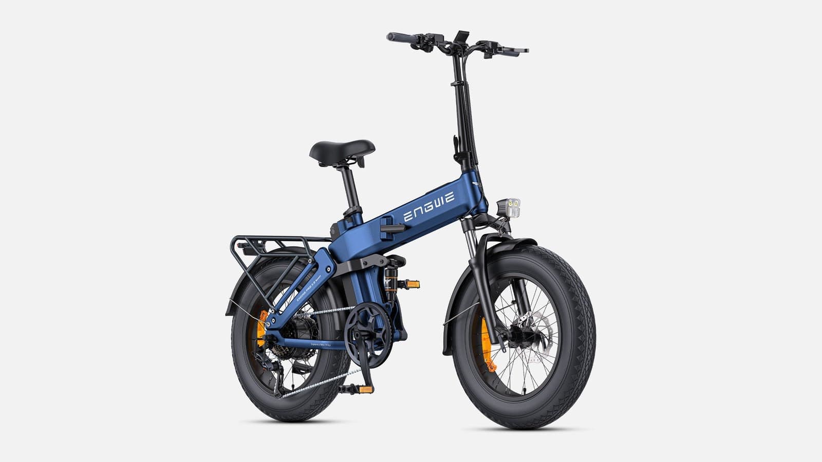 ENGWE folding electric bike shown on a product page