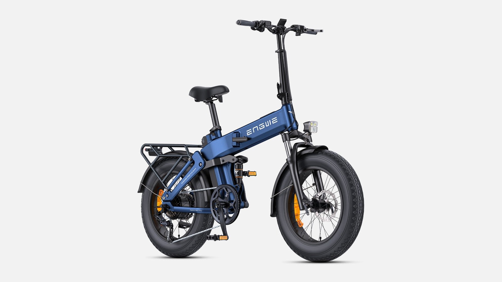 ENGWE folding electric bike shown on a product page